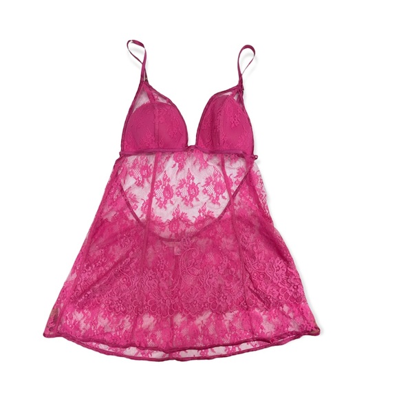 Victoria’s secret very sexy lace lingerie night gown size Medium - Picture 8 of 12